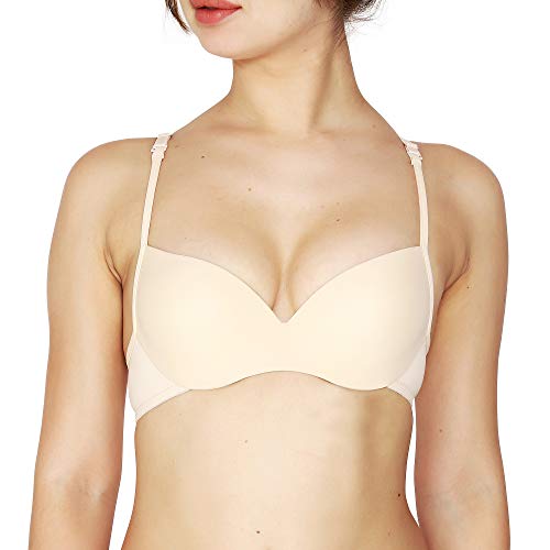 Image of Brachy Women's Poly Cotton Padded Wired Push-Up Bra