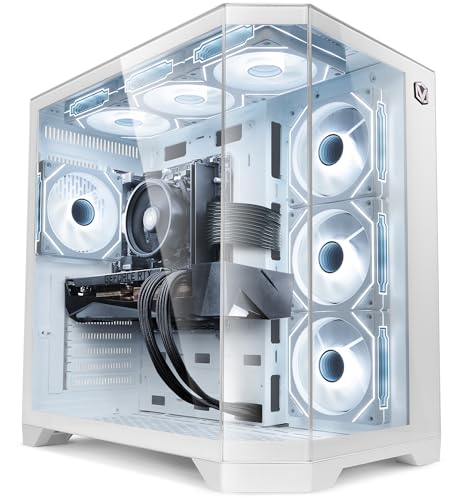 Vibox IV-277 White Gaming PC • AMD Ryzen 7 5700X 4.6GHz • Nvidia RTX 5070 Ti 16GB • 32GB RAM • 1TB NVMe SSD • Windows 11 • WiFi • Prebuilt