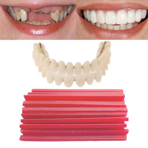 Kit de fixation dentaire et réparation fausses dents pour prothèse temporaire