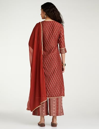 Image of BIBA Women Salwar Kurta Dupatta