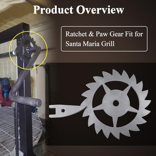 Ratchet & Paw Gear para Parrilla Santa Maria miniatura 2