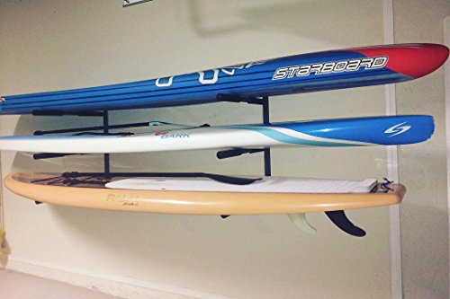 StoreYourBoard SUP Rack, 3 Paddleboard Wall Storage - Thumbnail 6