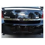 QAA is Compatible with 2006-2013 Chevrolet Impala 1 Piece Stainless Rear Deck Trim, Trunk Lid Accent, 2
