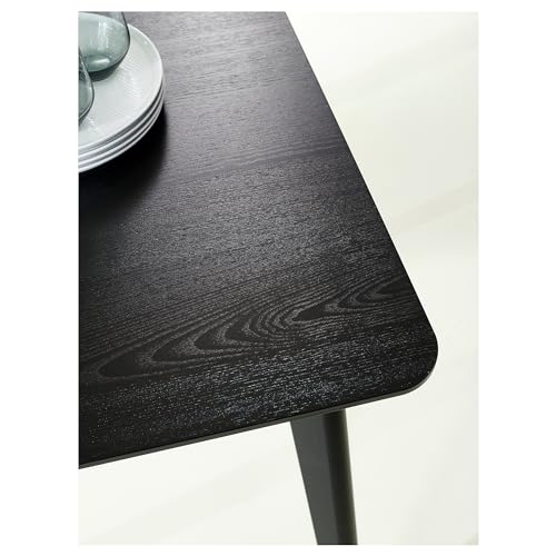 Table LISABO ProTuning noire 88x78 cm pour aménager facilement un petit espace - 6