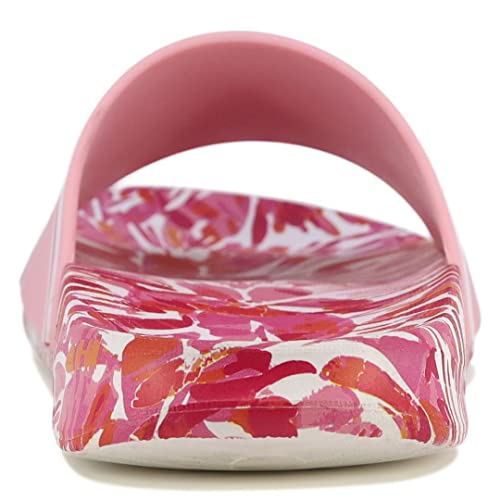 Nautica Kids Girls Slip-On Sandal Athletic Slide Youth Big Kid Little Kid-Luz Girls-Pink Tie Dye Size-23