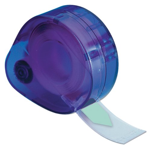 Redi-Tag Please Initial Printed Arrow Dispenser Flags, 120 Flags Per Dispenser, 1-7/8 X 9/16 Inches, Mint (81114) #TOP17