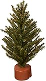 Mixed Pine Tree with Wood Base - 120 Tips - 12 inches (1 pack)