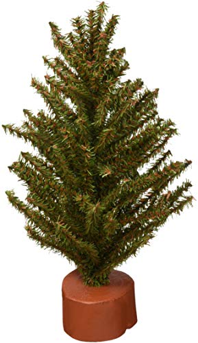 Mixed Pine Tree with Wood Base - 120 Tips - 12 inches (1 pack)