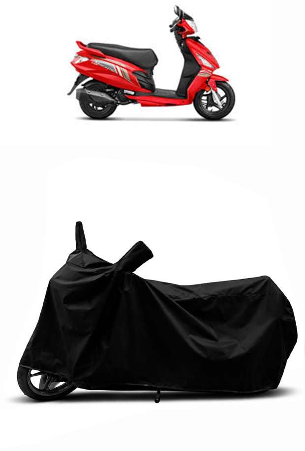 Image of Heavy Duty Waterproof Scooty & Bike Cover for Hero Maestro Edge 125 - UV Resistant, Dustproof & Rain Protection, All-Weather Outdoor Cover for Bikes & Scooty with Buckle Straps