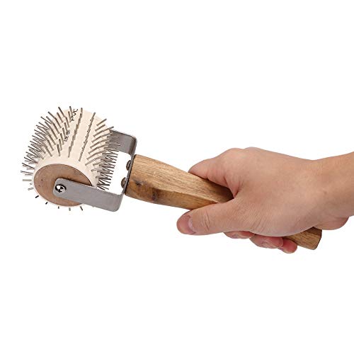 Uxsiya Honig Entdeckelungsrolle, langlebige Extraktionsnadel Propolis Collector Hochwertiges Honigextraktionswerkzeug Honigschaberschaufel zur Extraktion von Honig