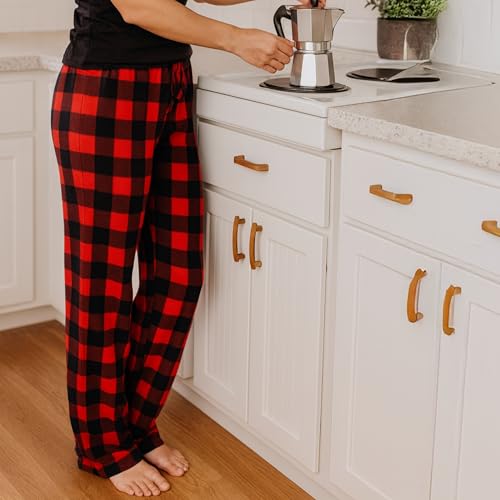 Image of Just Love Women Plush Pajama Pants Buffalo Plaid