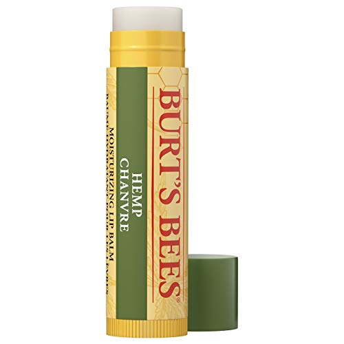 Burt's Bees Balsamo labbra idratante di origine naturale, canapa con cera d’api - 1 tubetto - 30 g