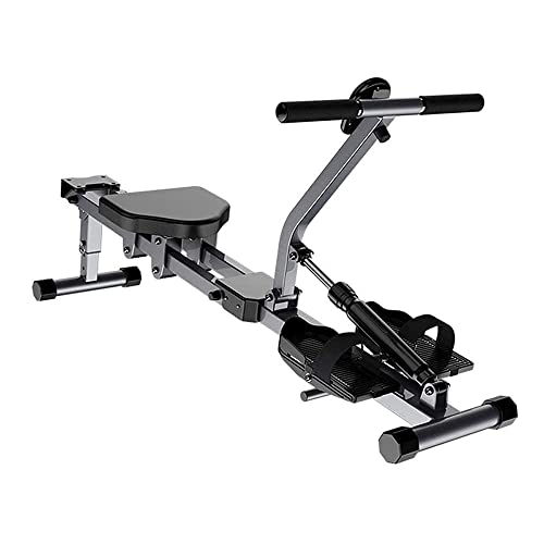 Image of Fitness Equipment Rowing Machines Rowing Machine Household Aerobic Rowing Machine Foldable Adjustable Resistance Fitness Equipment Metal Rowing Mach