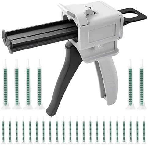 50ml Epoxid-Klebepistole Für 1:1 & 2:1 Mischverhältnis - Professionelle Dosierpistole