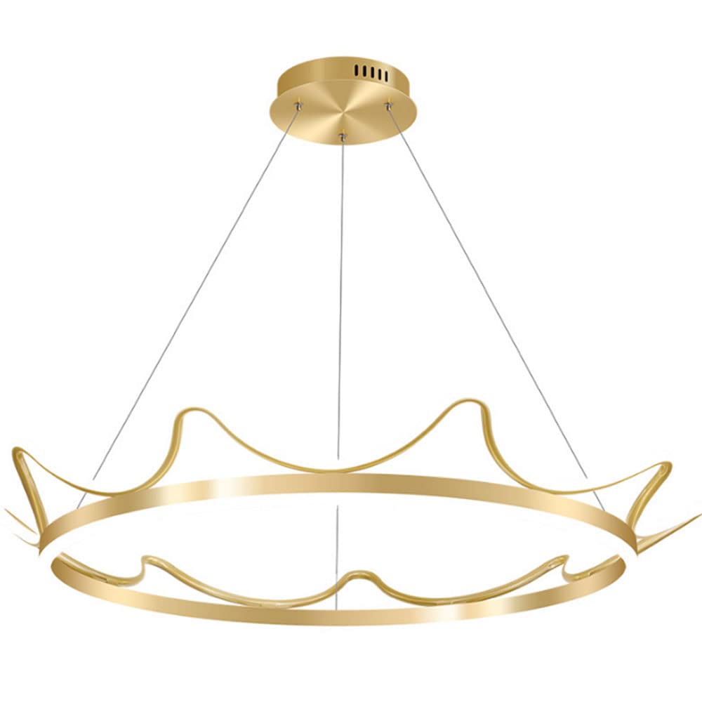 Lustre simple salon salle à manger avec lampe suspendue LED