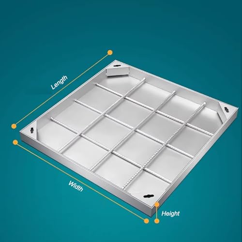 Design durable et discret pour une utilisation en extérieur de regard d'égout