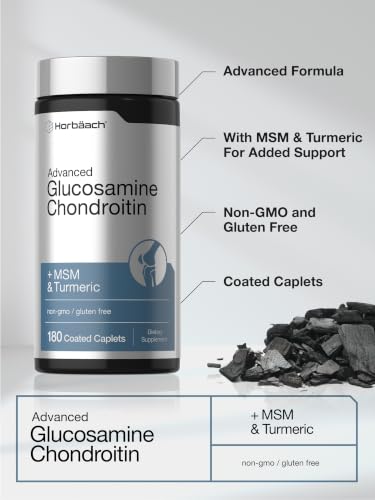 Horbäach Glucosamine Chondroitin Plus MSM & Turmeric