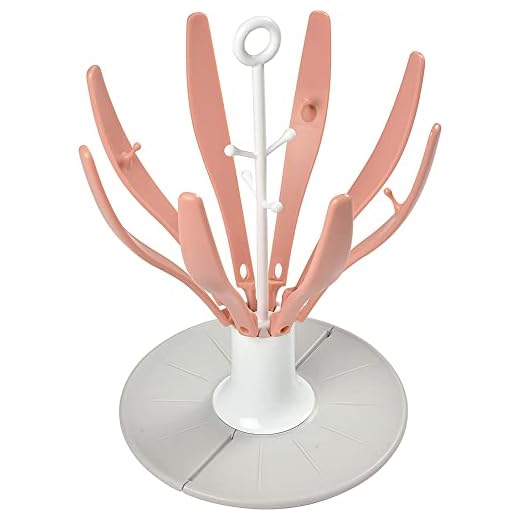 BÉABA Egoutte Biberons Pliable Flower Rose