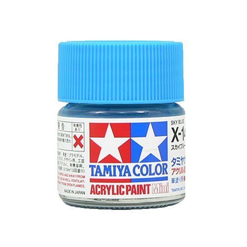 タミヤカラー アクリルミニ X-14 スカイブルー 光沢