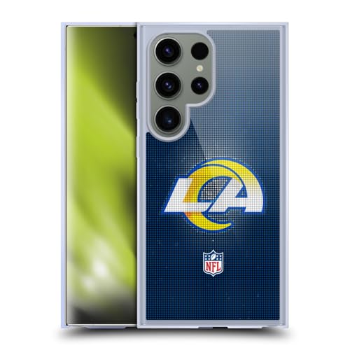 Coque Los Angeles Rams S24 Ultra antichoc avec protection militaire et LED