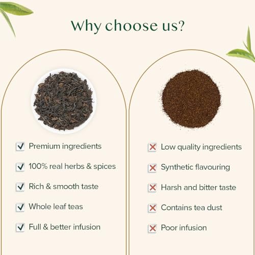 Image of VAHDAM High Mountain Oolong Tea Leaves(12oz|170+ Cups) Premium Whole Rolled