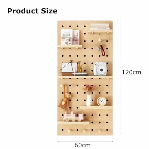 Tablero de clavijas de madera con panel duradero modular de alta resistencia 2