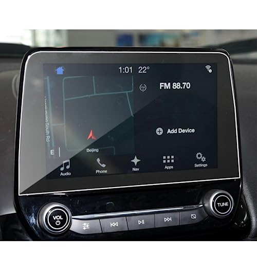 Verre trempé pour écran Ford EcoSport fini les rayures sur votre navigation GPS de 8 pouces