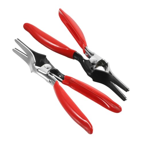 SOESFOUFU 2pcs Hose Removal Pliers Tool Durable Automotive Fuel Cooling System Repair Lightweight Vacuum Hose Disassembly Tool for Tight Spaces and Versatile Use