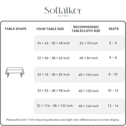 Softalker RUST-1 Fall Rectangle Tablecloth thumb #5