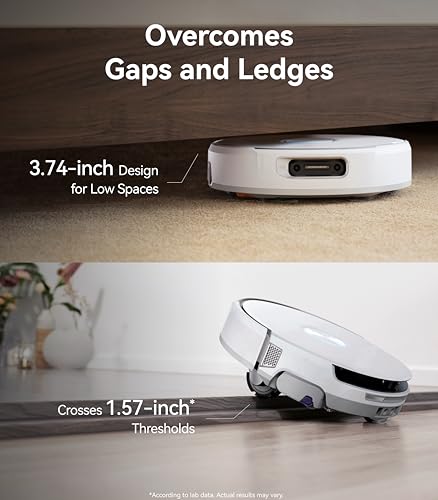 NARWAL Flow Robot Vacuum and Mop Combo, FlowWash Real-Time Self-Cleaning Track Mop, 22,000 Pa Suction, Dual-Camera AI Obstacle Avoidance, Carpet & Edge Cleaning, Self-Emptying Robot Vacuum - Image 10