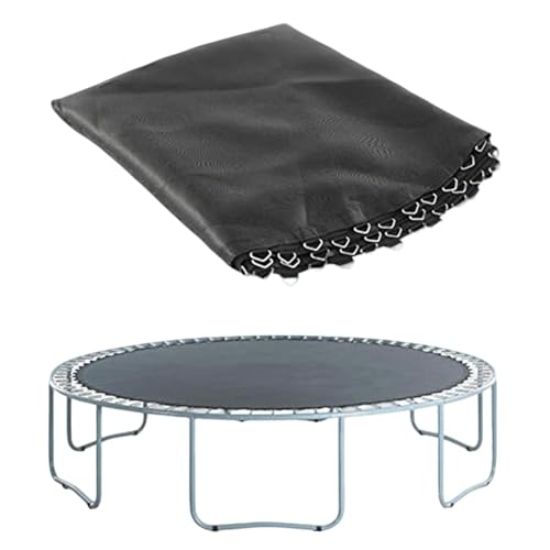Colchoneta de trampolín para exterior familiar con lona resistente UV