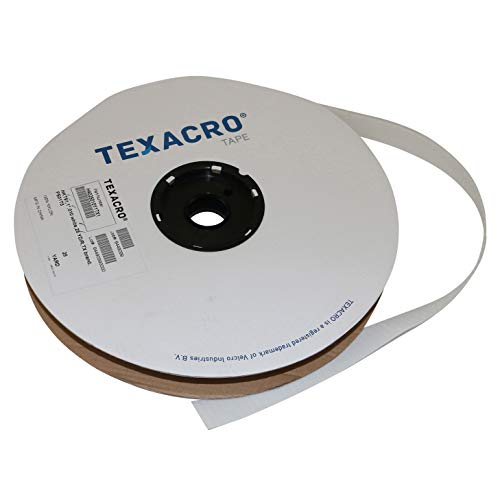 Velcro USA Hook 70/WI125 70/71 TEXACRO Adhesive-Backed Hook-Side Only: 1 x 75 ft. Hook-Side only, White