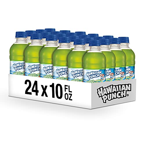 Hawaiian Punch Green Berry Rush Fruit Juice Drink, 10 Fl Oz Bottles, 24 Count (4 Packs Of 6), Ready-to-drink, On-the-go, Caffeine-free, Carbonation-free, Gluten-free, Excellent Source Of Vitamin C - Image 3