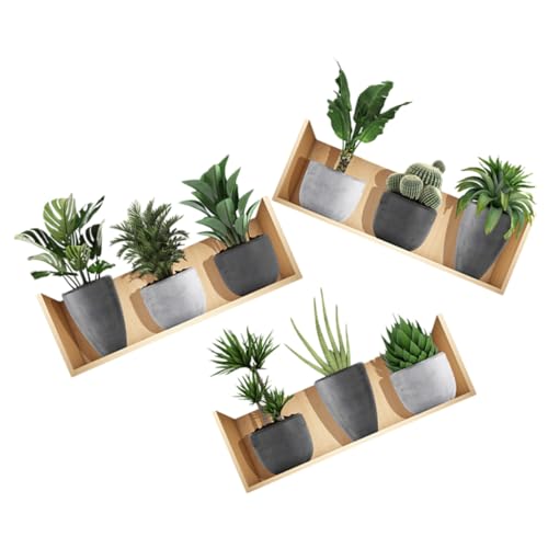 QUMIIRITY 3 Hojas Pegatinas De Pared Pintura Decorativa De Bonsái Plantas Maceta Adhesivo De Pared Para Decoración Del Hogar Adhesivo Para Sala De Estar Para Dormitorio De Niña