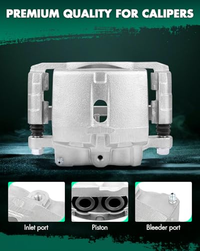 Image of SCITOO 18-B4728 Disc Brake Caliper Assembly with Bracket Fit For Cadillac 2002-2006,For Chevrolet 1999-2013,For GMC 1999-2013,For Hummer 2003-2009