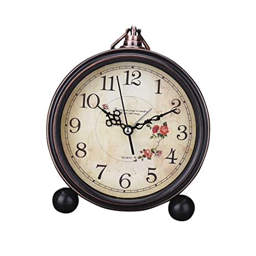 Homoyoyo Decoração Nórdica Relógio De Mesa Decoração Vintage Escritório Festa De Natal Presentes Rel