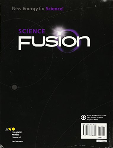 Science Fusion 2017, Grade 3: Interactive Worktext