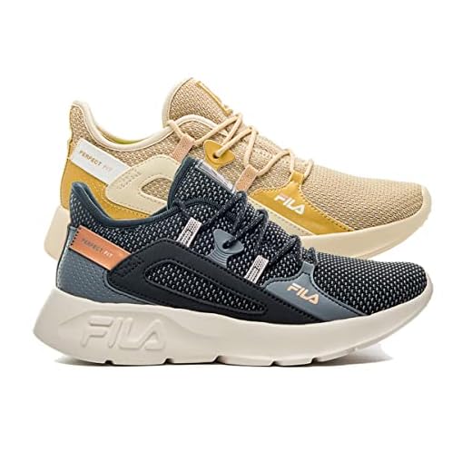 Tênis Fila Perfect Fit, Feminino, Preto/Cobre/Rosa Claro, 36