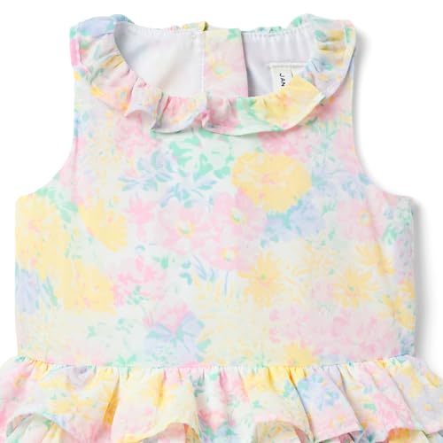 Janie and Jack Girls Tiered Floral Dress (Toddler/Little Big Kids)2