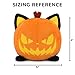 TeeTurtle Glow in The Dark Jack-O-Lantern Cat 4
