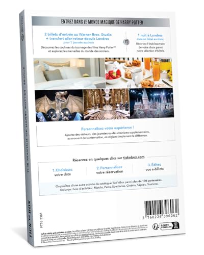 Un Cadeau Magique pour les Fans de Harry Potter : Coffret Tick’n Box Warner Bros Studio Tour – Image 4