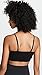 Yummie Women's Convertible Scoop Neck Bralette Bra, Black, Small