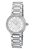 Porsamo Bleu Luxury Stella Silver Tone Stainelss Steel Crystal Women's Watch 1191ASTS