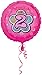 Produktbild Amscan Blumen 2 Standard Holografische Folie Ballon, Pink