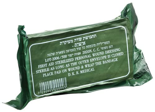 Pansement armée israélienne IDF pour la randonnée et la survie en forêt lot de 40