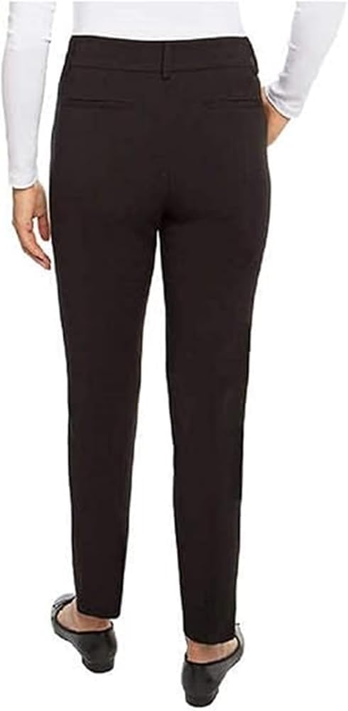 Kirkland Signature Ladies' Modern Fit Comfort Stretch Ankle Ankle Pant (18, Black)
