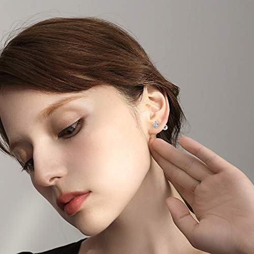 KESYOO 6 pares de brincos de aço inoxidável punk unissex piercing piercing de orelha, acessório para