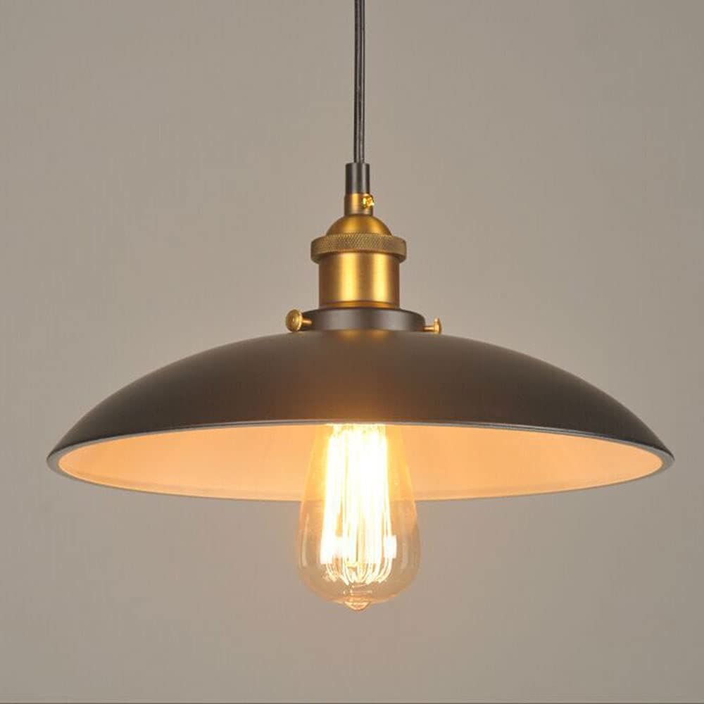 Lámpara de corredor de café estilo europeo retro con portalámparas industrial E27