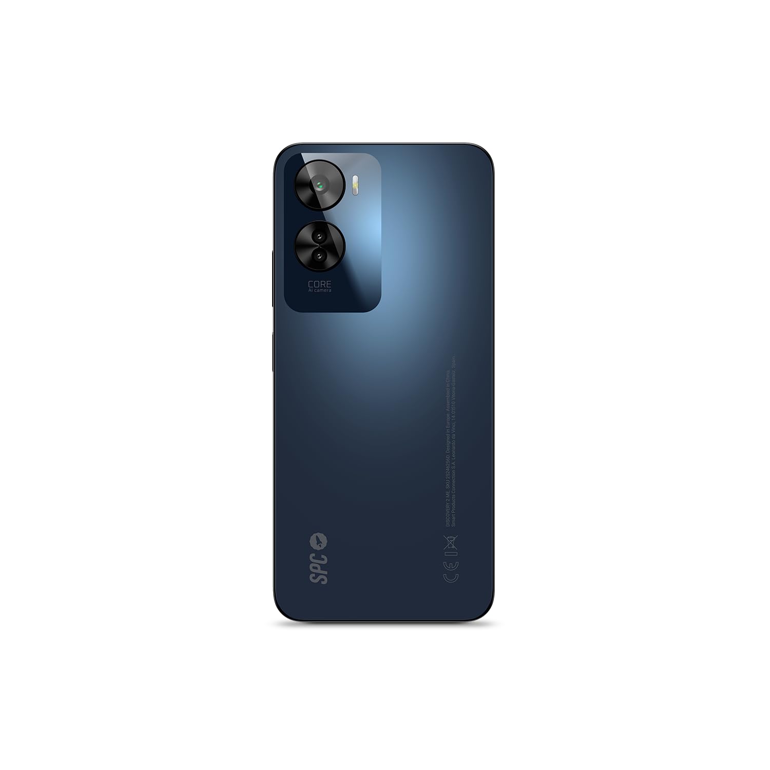 SPC Discovery 2 ME – smartfon 6,75" HD+, 6 GB RAM, 256 GB pamięci wewnętrznej, potrójna kamera AI, NFC, szybkie ładowanie 5000 mAh, 18 W, telefon komórkowy z systemem Android 14, odblokowanie