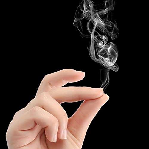 Image of MilesMagic Magician's Mystic Hell's Smoke Gimmick Prop For Close-Up Finger Real Smokey Magic Tricks, 2 Pieces (Multicolor), Teen